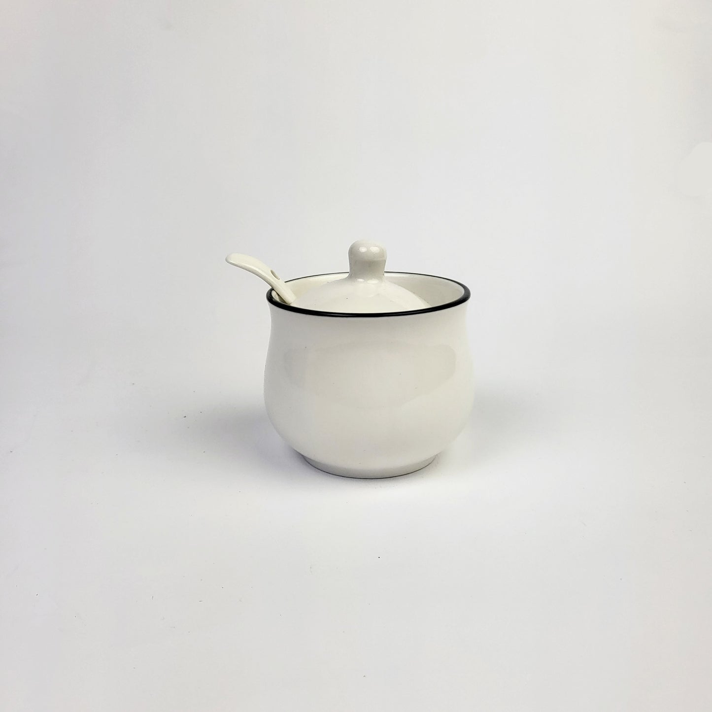 Sugar Bowl With Spoon